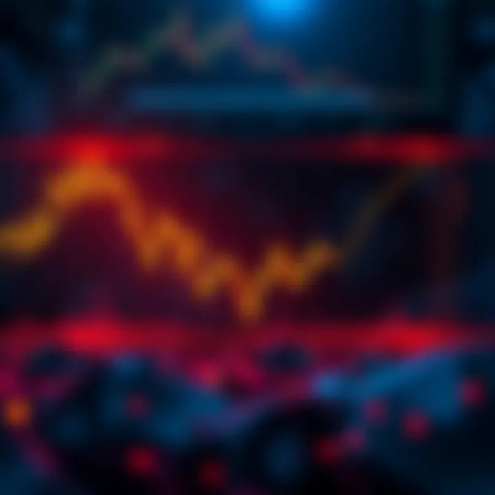 XRP Price Drop A graph showing a steep decline in XRP prices, indicating market instability and investor concern