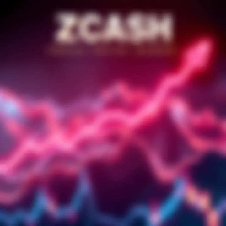 Zcash Price Surge Graph showing Zcash $ZEC price increase over 90 days with a rising trend line